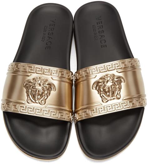 men's versace slides on sale|Versace slides men sale.